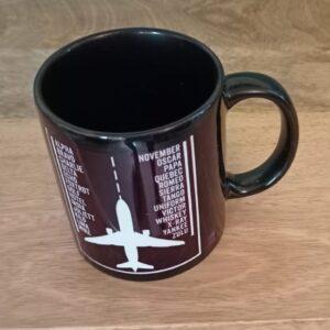 Image of Aviation Phonetic A-Z-Mug