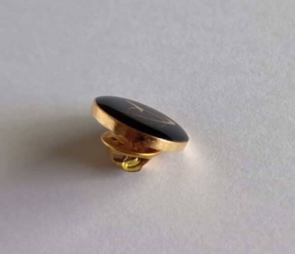 Boeing-Branded Pilot Lapel Pin – Gold Polished Brass with Epoxy Finish - Image 3